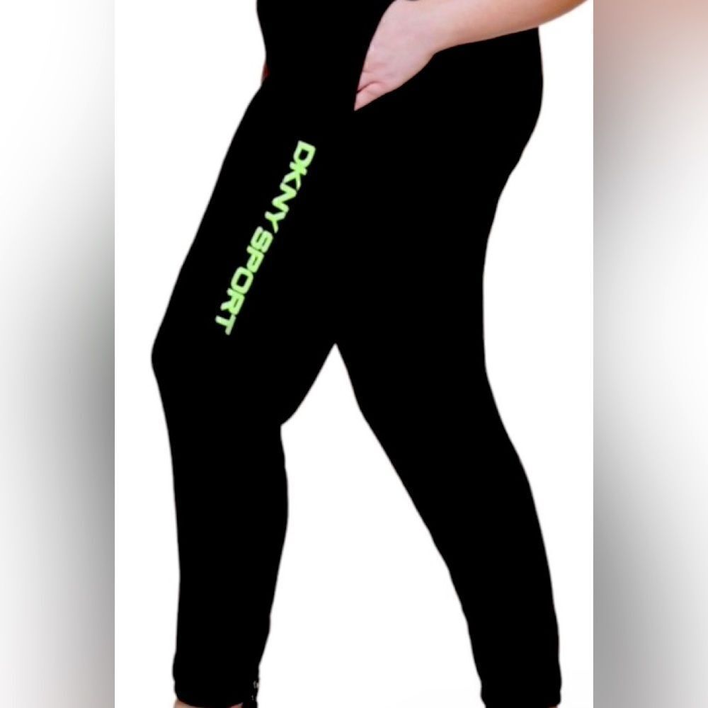 🛍️DKNY Sports Black Jogger pants 👖 & jumpsuit Size 1X💥